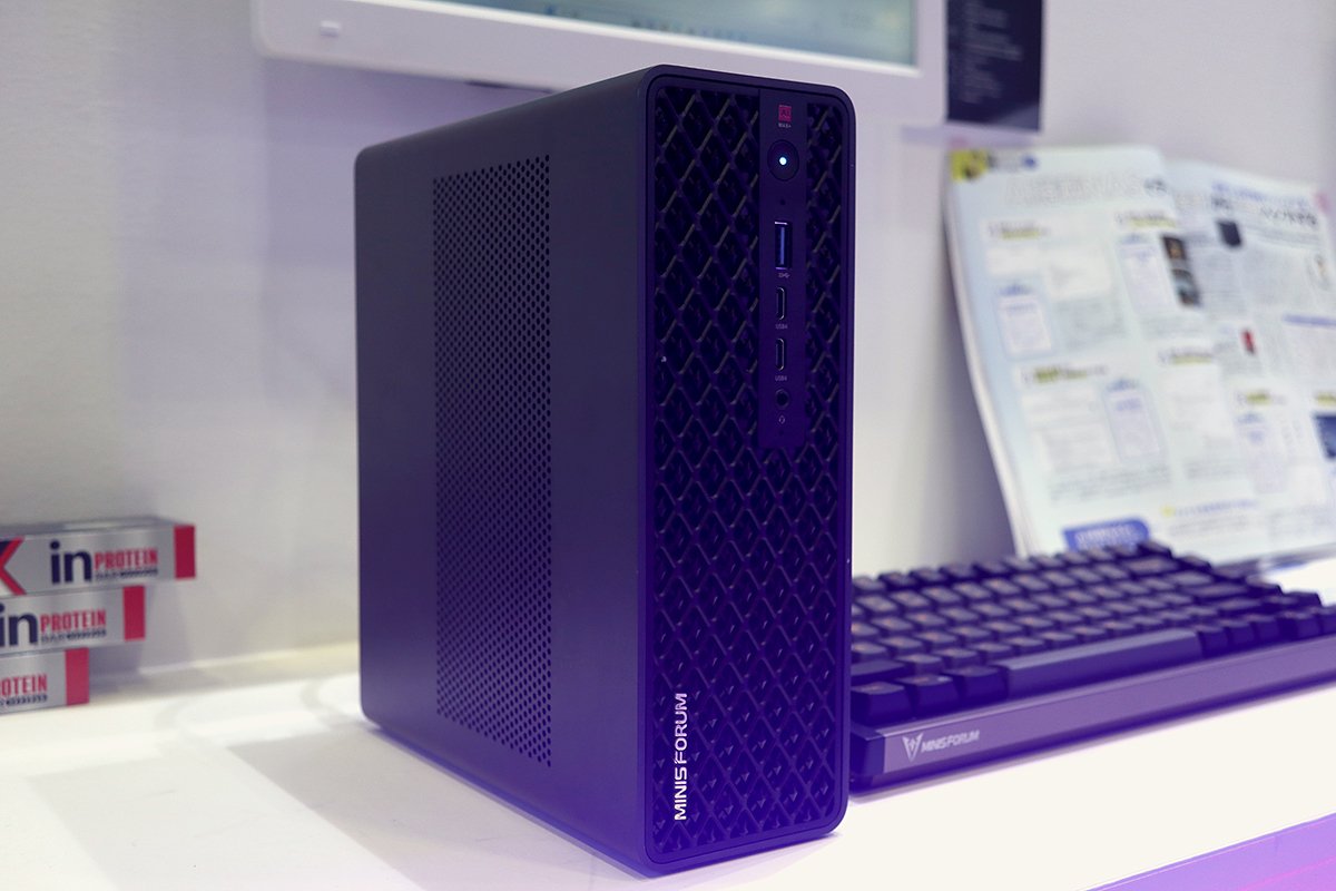 完全ファンレスNASと192GBミニPC、Japan IT Weekで展示中