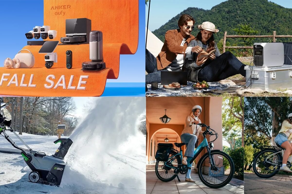 Anker security cameras up to 46% off in early Prime Day Sale, EcoFlow Monthly Madness flash sale, EGO snow blower bundles, more