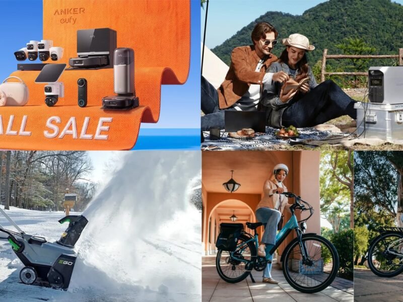 Anker security cameras up to 46% off in early Prime Day Sale, EcoFlow Monthly Madness flash sale, EGO snow blower bundles, more