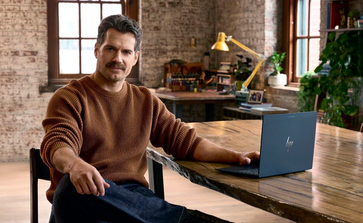 Game on: Henry Cavill is putting Googlebook to the test