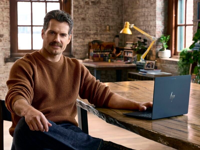 Game on: Henry Cavill is putting Googlebook to the test