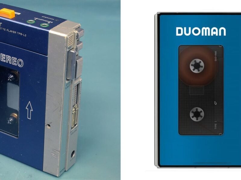 Duo-Man turns your 2026 iPhone Duo into a 1980s Sony Walkman