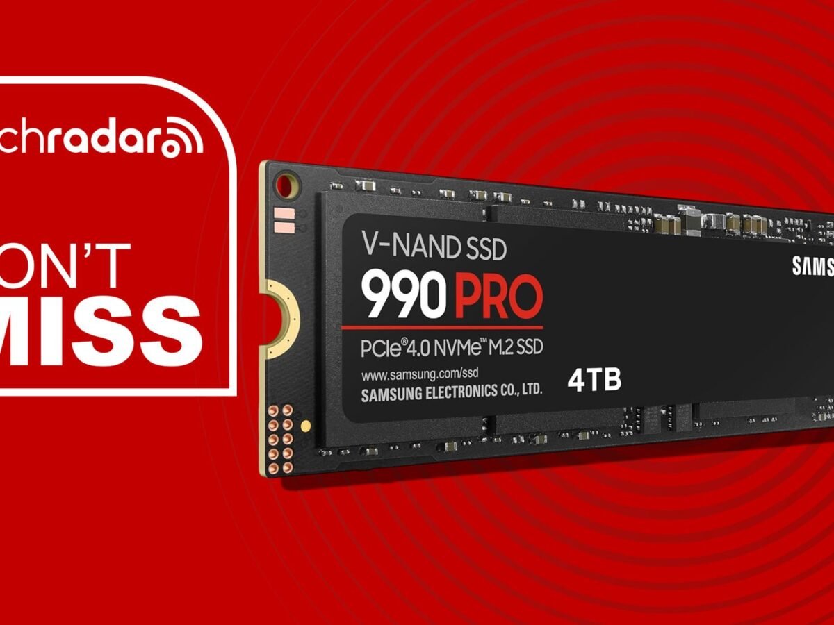 Save $300 off the 4TB Samsung 990 Pro SSD