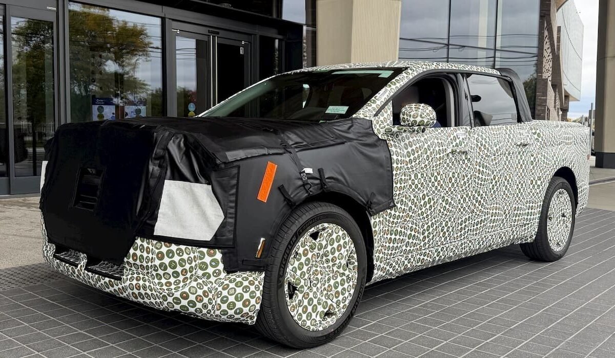 Ford’s Fathom EV pickup spotted again ahead of its upcoming debut