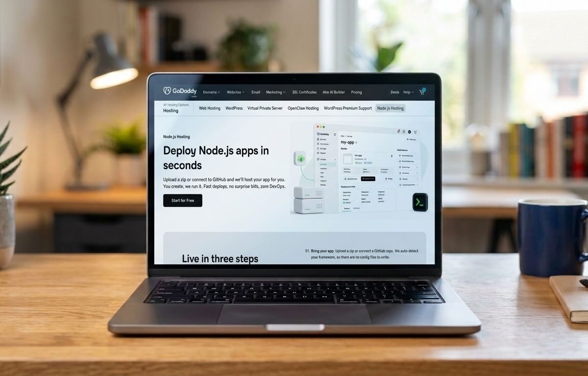 ‘Launching an app shouldn’t mean learning how to host’: GoDaddy has launched Node.js hosting