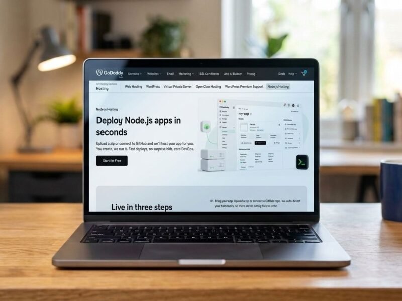 ‘Launching an app shouldn’t mean learning how to host’: GoDaddy has launched Node.js hosting
