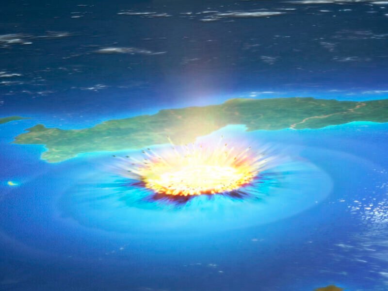 Dinosaur-killing impact crater might have been teeming with life