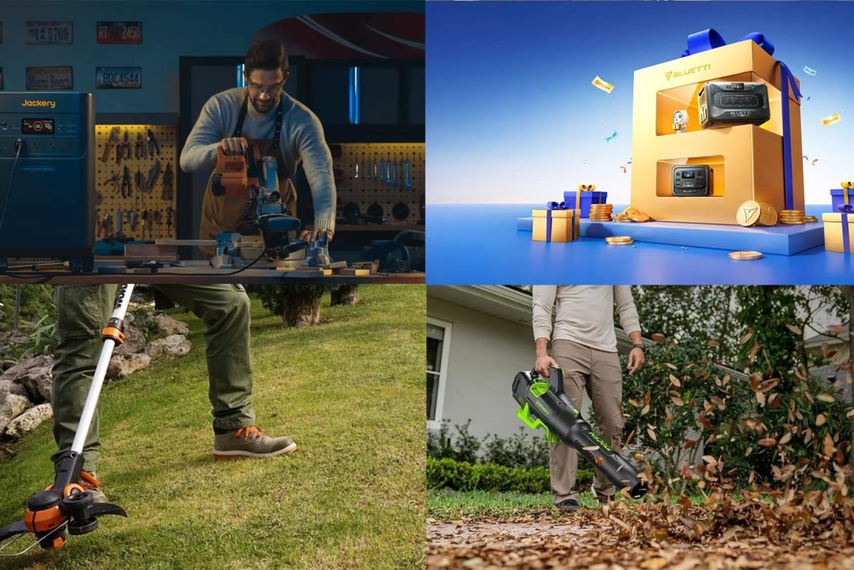 Jackery 5,040Wh Explorer 5000 Plus power station exclusive $1,000 off, Final day of Bluetti’s Anniversary Sale, Worx, more