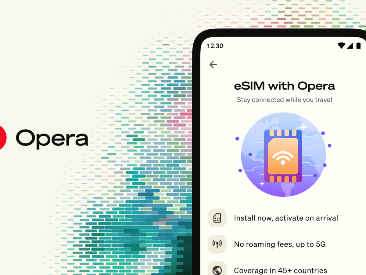 Opera adds a game-changing feature to its mobile browser that Chrome should absolutely copy — the browsing app has a built-in eSIM with free 3GB data that can be used worldwide