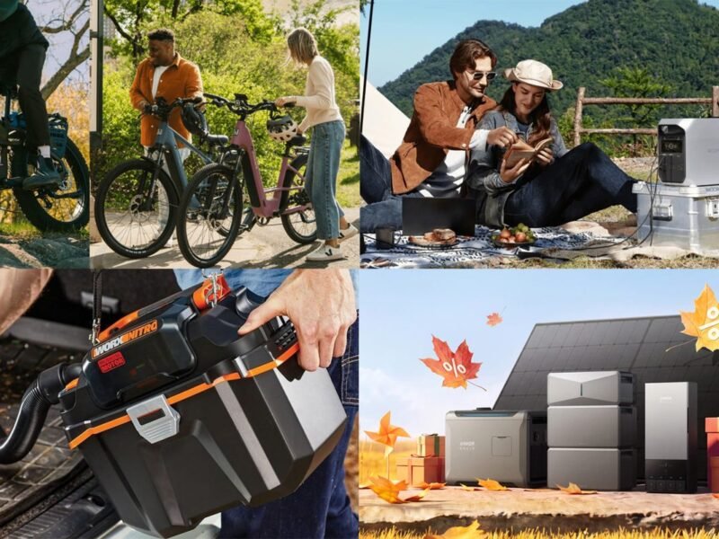 Monarc smart e-bikes get largest $838 FREE bundles, EcoFlow power station flash sale, Anker SOLIX E10 exclusive lows, Worx, more