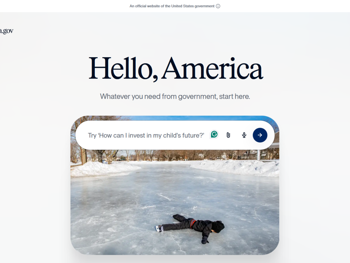 I tried America.gov, and I’m wary of trusting it with my data
