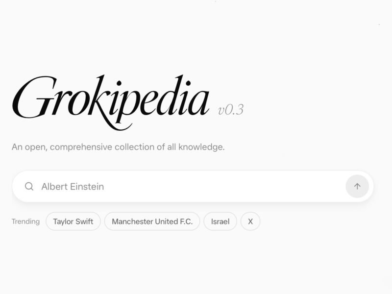 Elon Musk’s Grokipedia has a ‘newly refreshed’ design