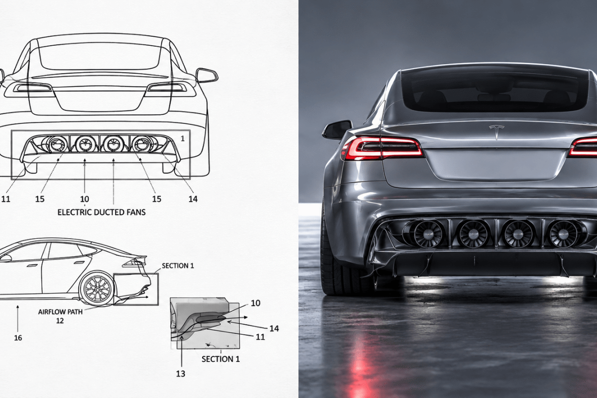 Tesla patents ‘Electric Fan Car’ with 4 ducted fans ahead of Roadster reveal
