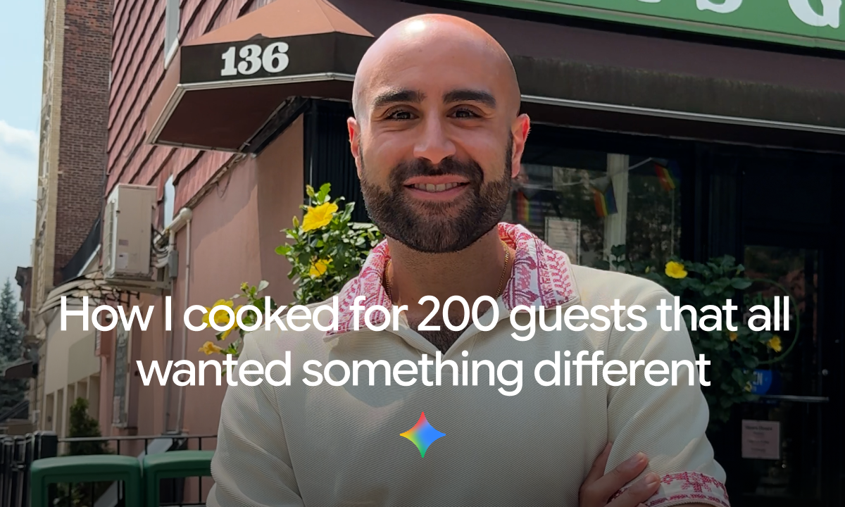 3 ways this grocer cooks for 200 guests with Gemini