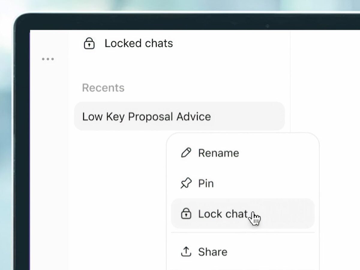 ChatGPT’s new Locked Chats feature has a major privacy catch
