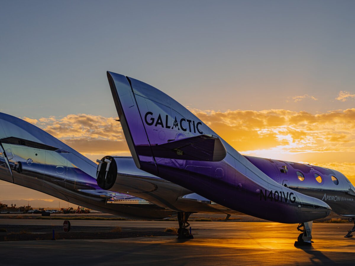 The last, best hope for space tourism just rolled onto a runway in Arizona