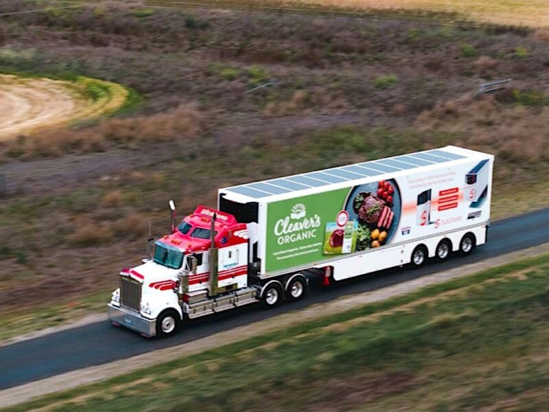 Battery electric, solar-powered reefer units reach their first customers