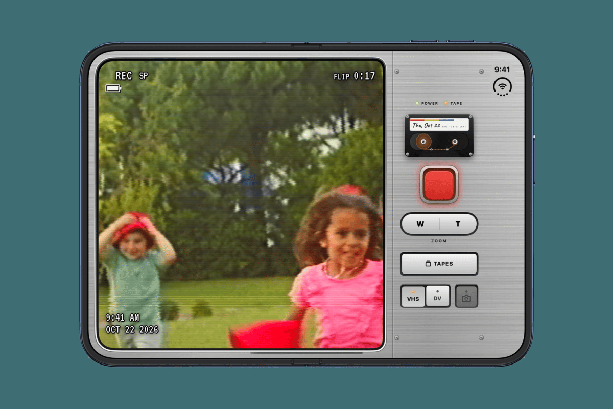 Indie App Spotlight: ‘Flipcorder’ lets you shoot retro footage on your iPhone Duo