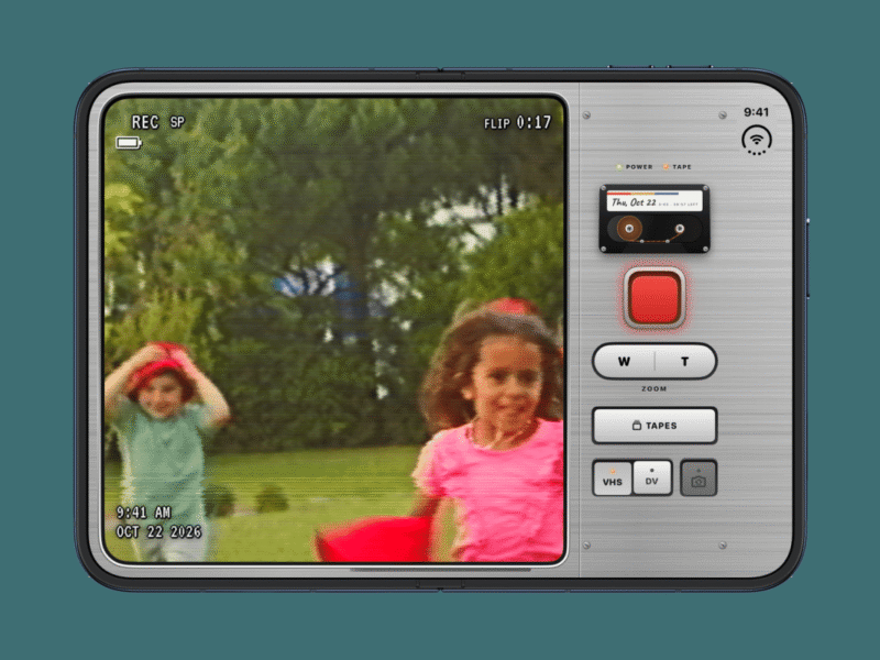 Indie App Spotlight: ‘Flipcorder’ lets you shoot retro footage on your iPhone Duo