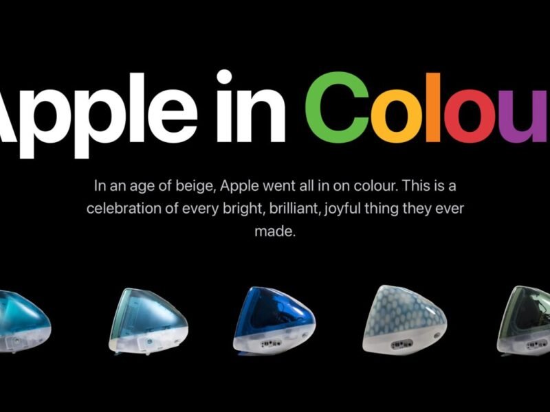This website lets you explore nearly 30 years of Apple product colors