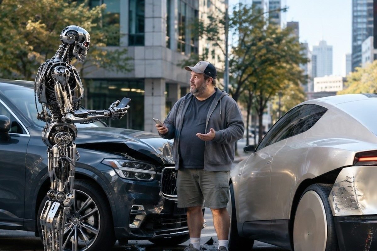 Survey Sunday: When self driving cars crash, who gets the blame?