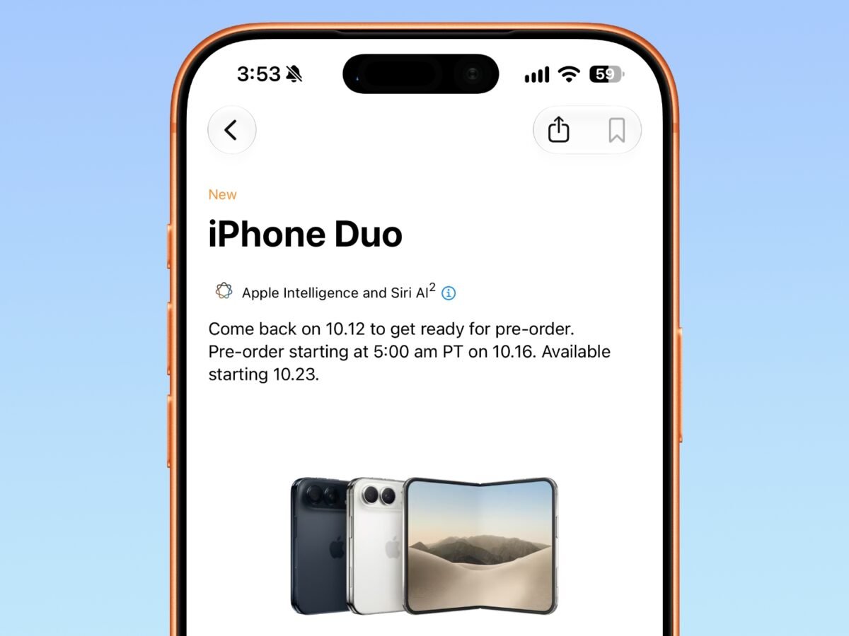 You Can ‘Get Ready’ for iPhone Duo Pre-Orders on October 12