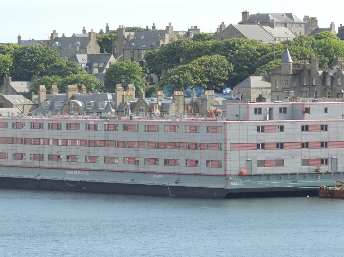 Data Center Builder Puts Construction Workers In Barge Previously Used To Detain Migrants, Welcome To Late-Stage Capitalism
