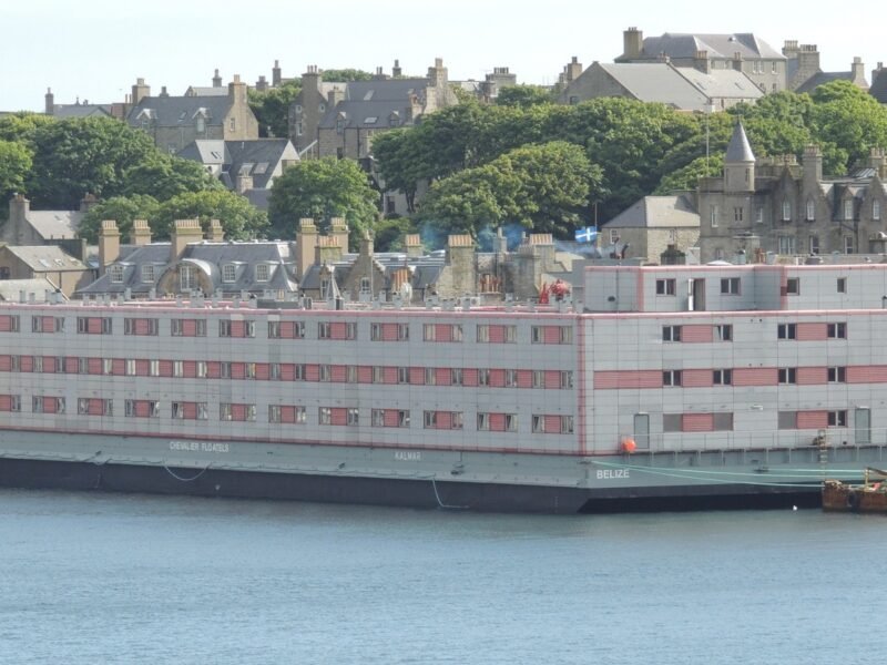 Data Center Builder Puts Construction Workers In Barge Previously Used To Detain Migrants, Welcome To Late-Stage Capitalism