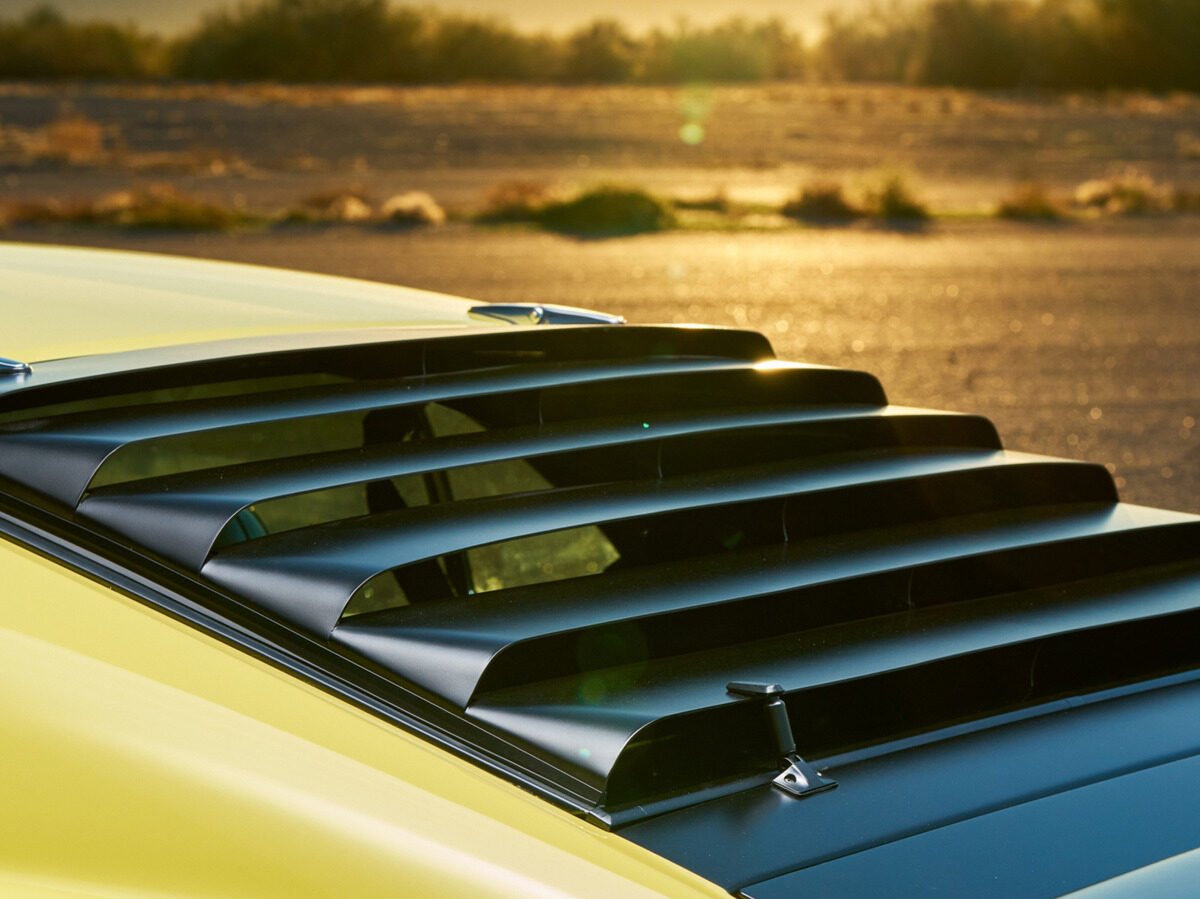 Why Did Dodge, Ford, And Other Muscle Cars Use Window Louvers?