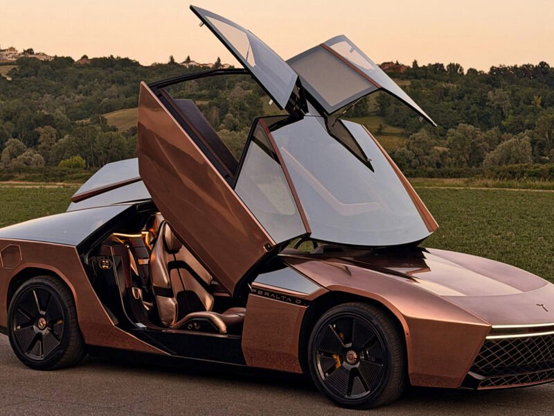 Giugiaro Dressed A Maserati In Copper And Glass