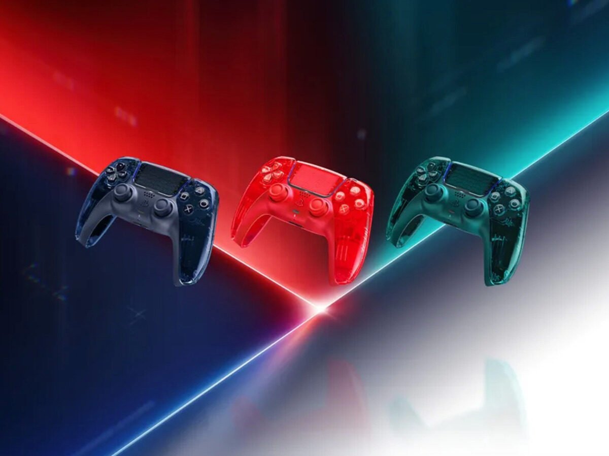 Sony’s new see-through DualSense controllers let you game like its 1999