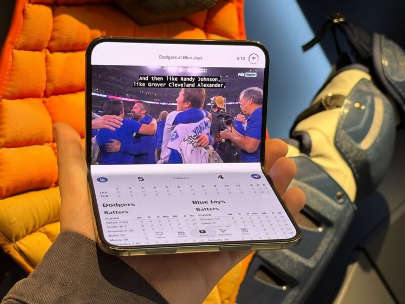 MLB is making the most of iPhone Duo’s foldable screen just in time for the World Series