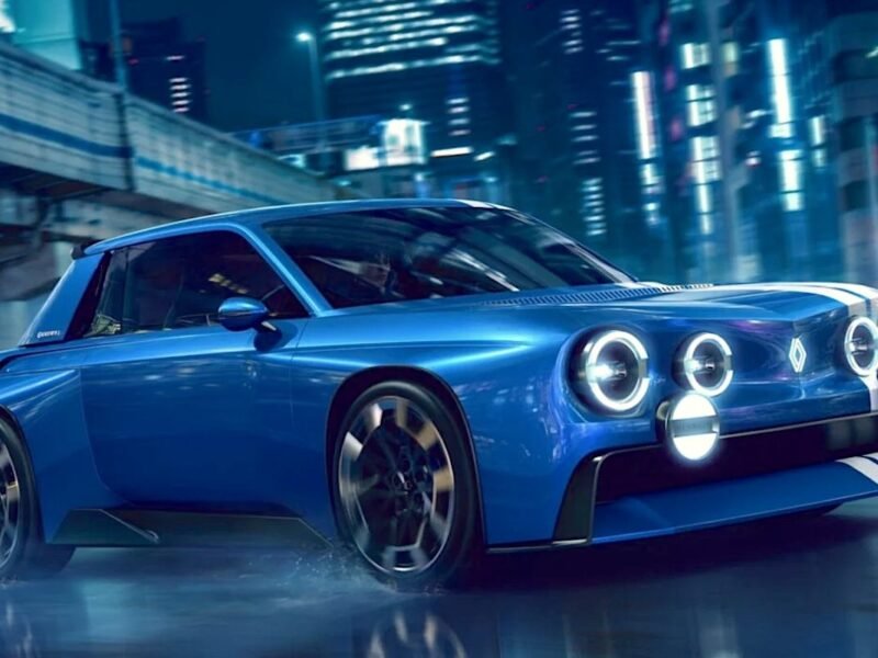 Renault 8 Gordini reborn as 270 hp electric rally retromobile