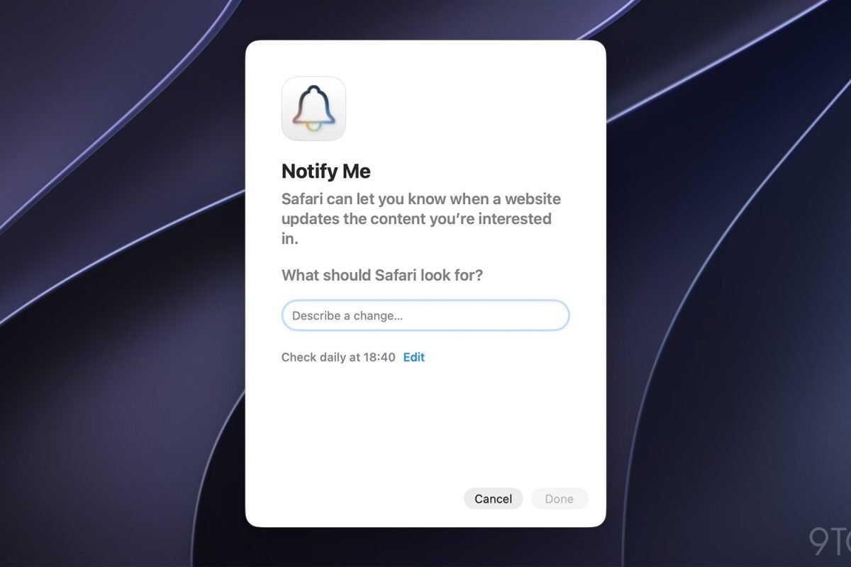 Feature Request: One change for the most important use of Notify Me