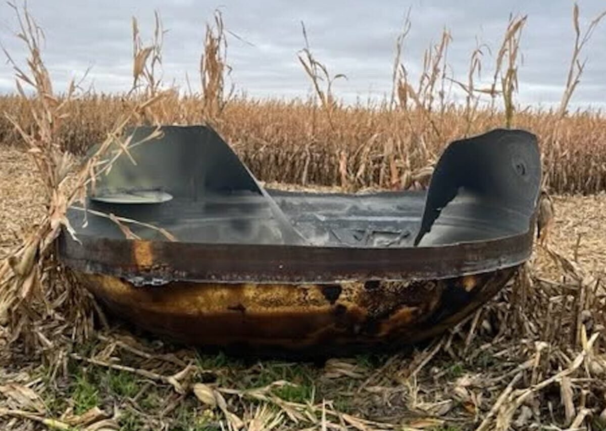A Minnesota Farmer Found an 11-Foot Metal Object in His Cornfield. It Came From Space