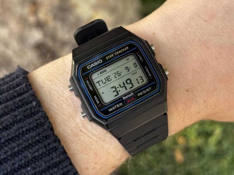 Casio’s F-B100W smartwatch launches in the US after selling out in Japan